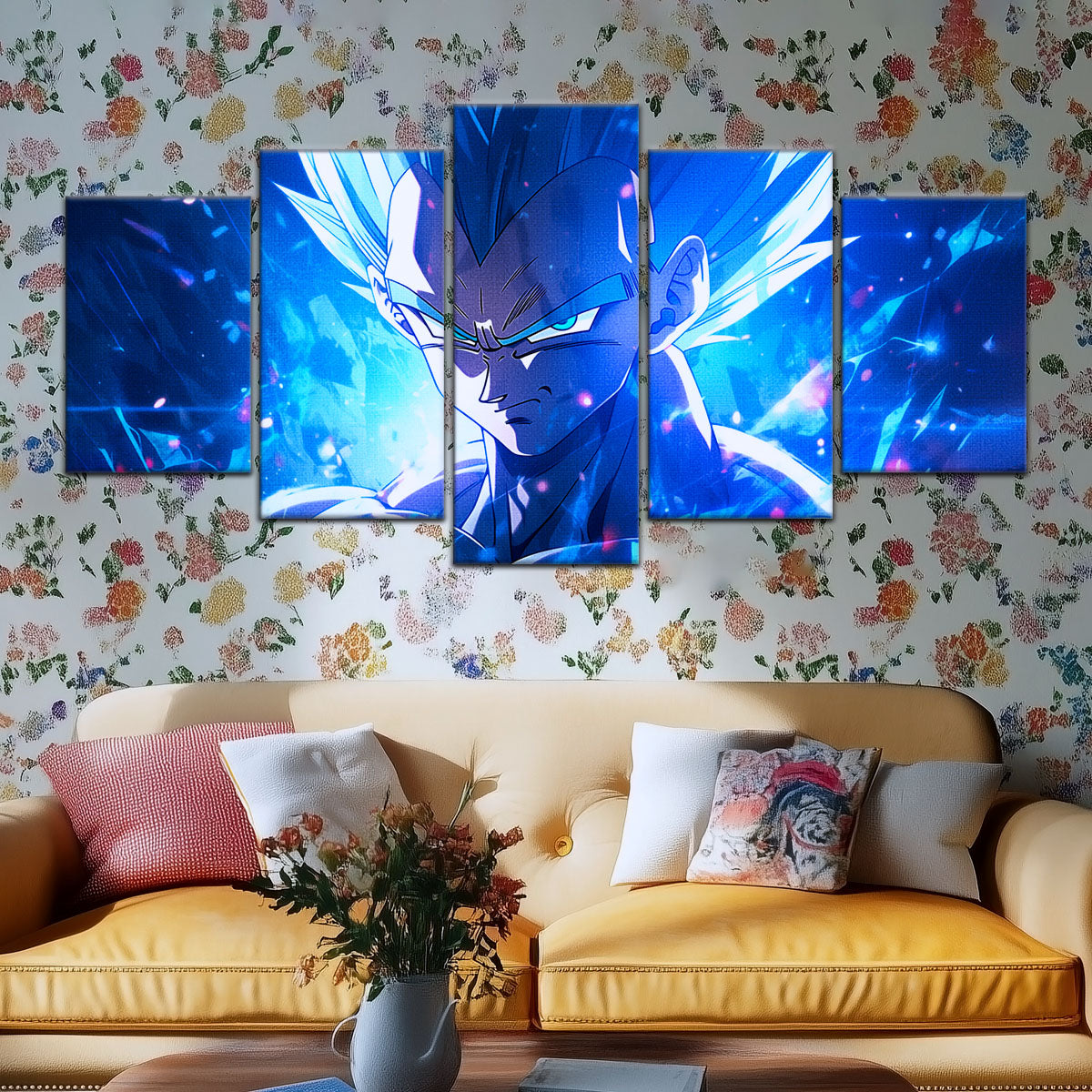 Dragon Ball Super Canvas Wall Art - DR5122 - Super Saiyan Blue Goku