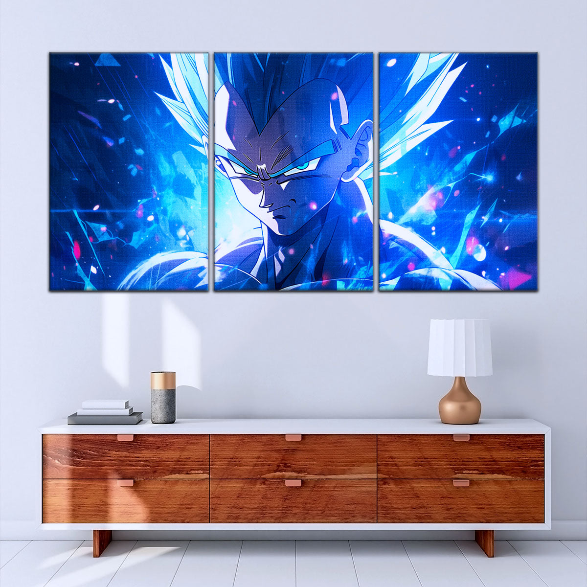 Dragon Ball Super Canvas Wall Art - DR5122 - Super Saiyan Blue Goku