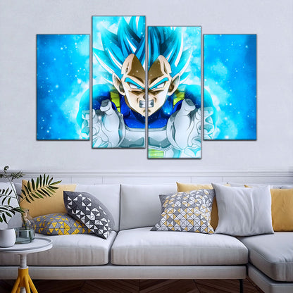 Dragon Ball Super Canvas Wall Art - DR5119 - Super Saiyan Blue Vegeta