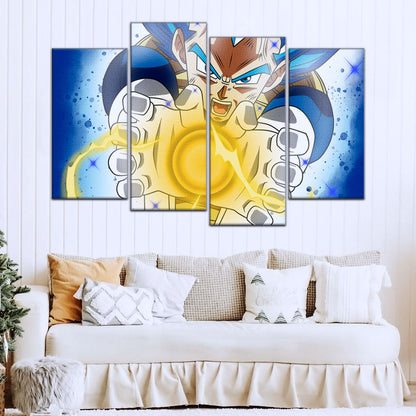 Dragon Ball Super Canvas Wall Art - DR5121 - Super Saiyan Blue Vegeta