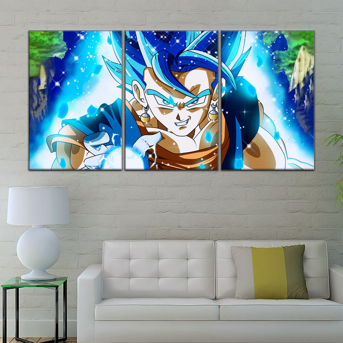 Dragon Ball Super Canvas Wall Art - DR5131 - Super Saiyan Blue Vegito