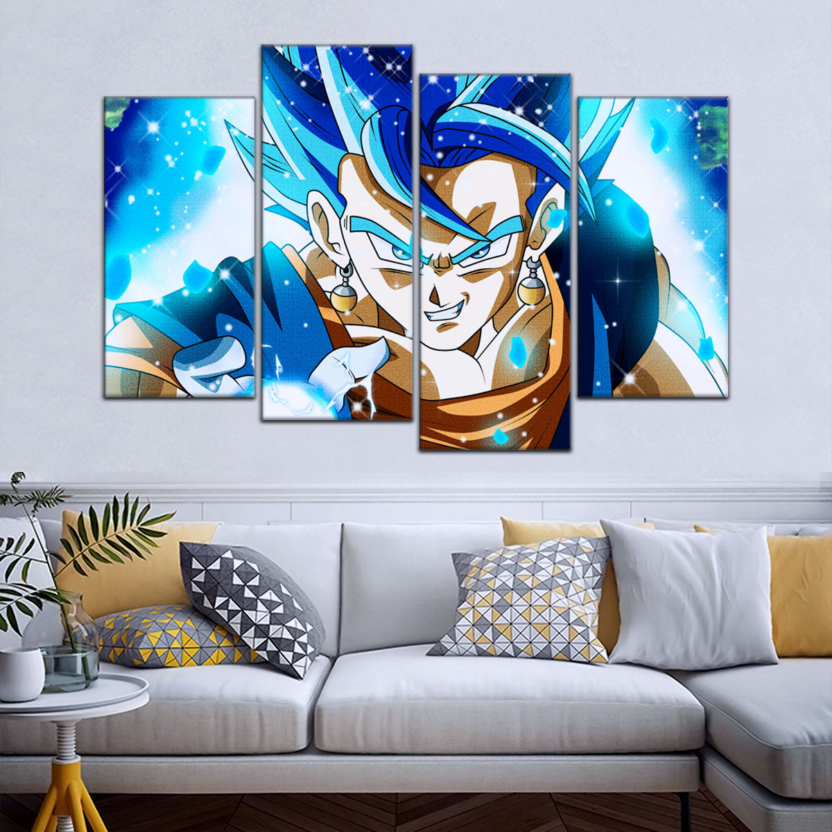 Dragon Ball Super Canvas Wall Art - DR5131 - Super Saiyan Blue Vegito