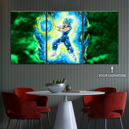 Dragon Ball Super Canvas Wall Art - DR5132 - Super Saiyan Blue Vegito