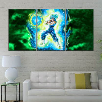 Dragon Ball Super Canvas Wall Art - DR5132 - Super Saiyan Blue Vegito