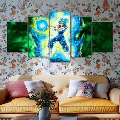 Dragon Ball Super Canvas Wall Art - DR5132 - Super Saiyan Blue Vegito