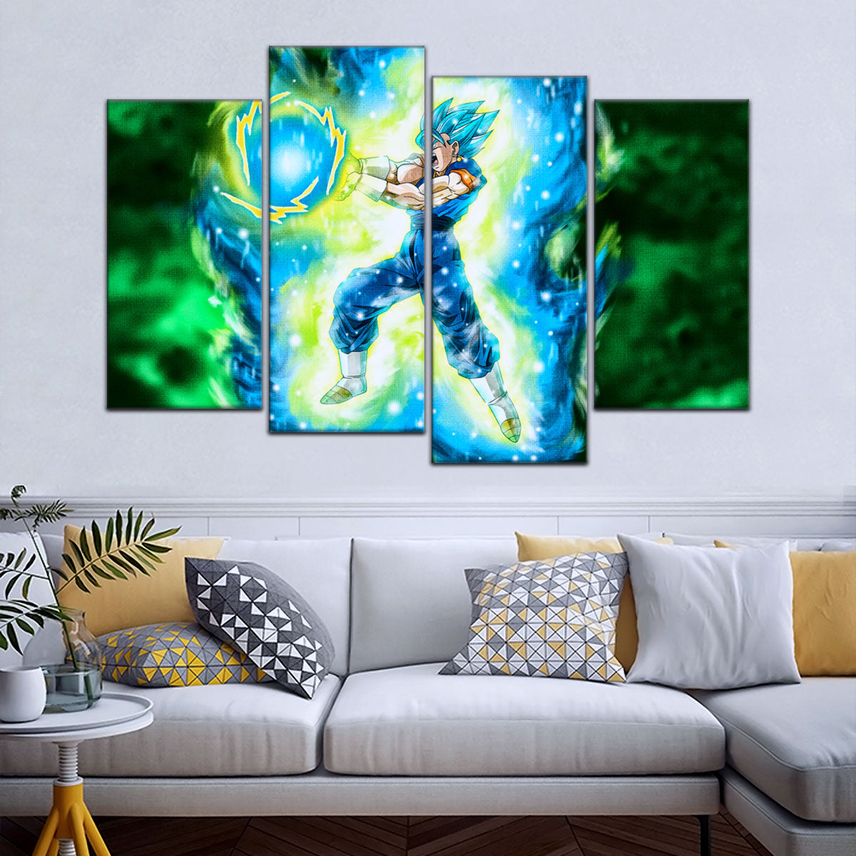 Dragon Ball Super Canvas Wall Art - DR5132 - Super Saiyan Blue Vegito