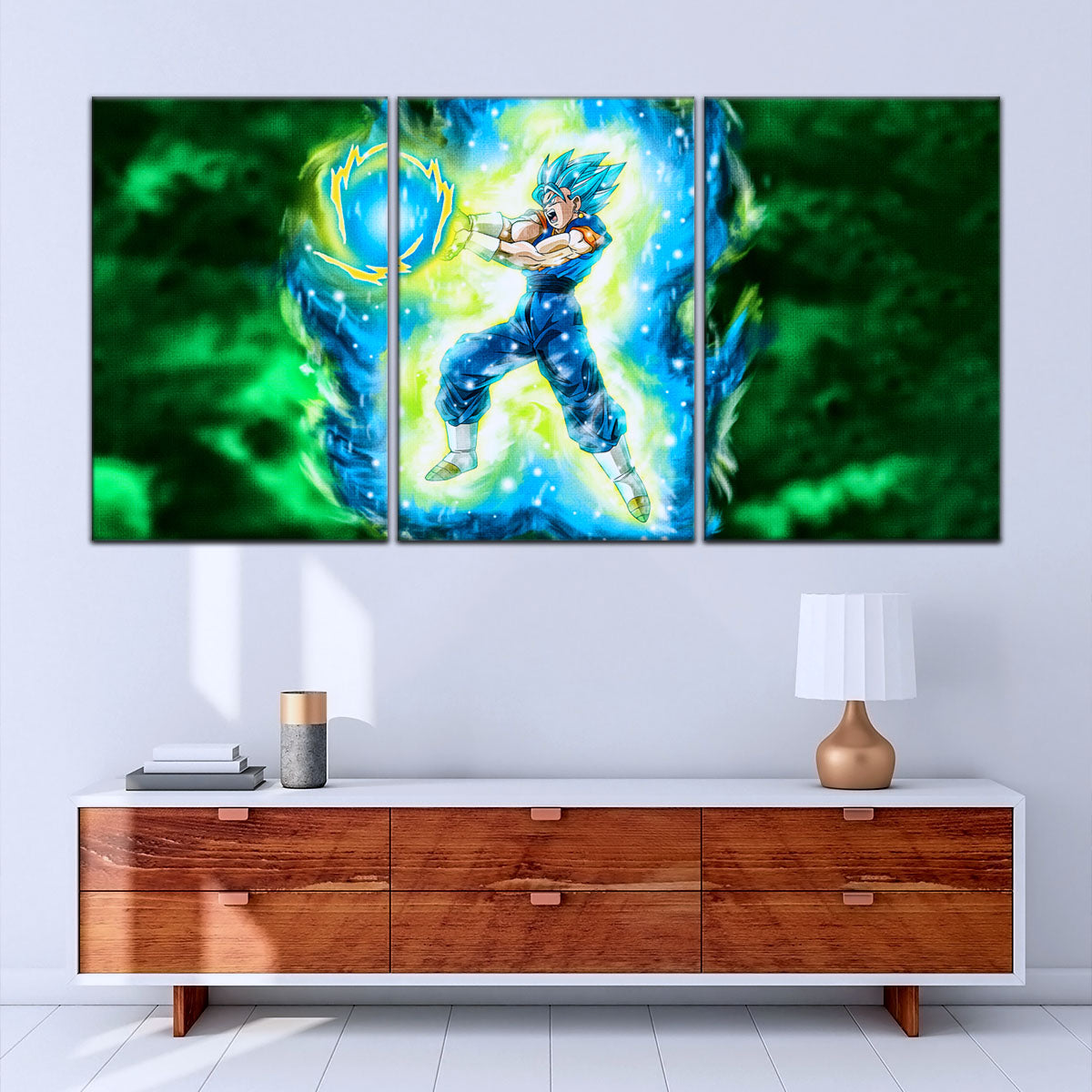 Dragon Ball Super Canvas Wall Art - DR5132 - Super Saiyan Blue Vegito