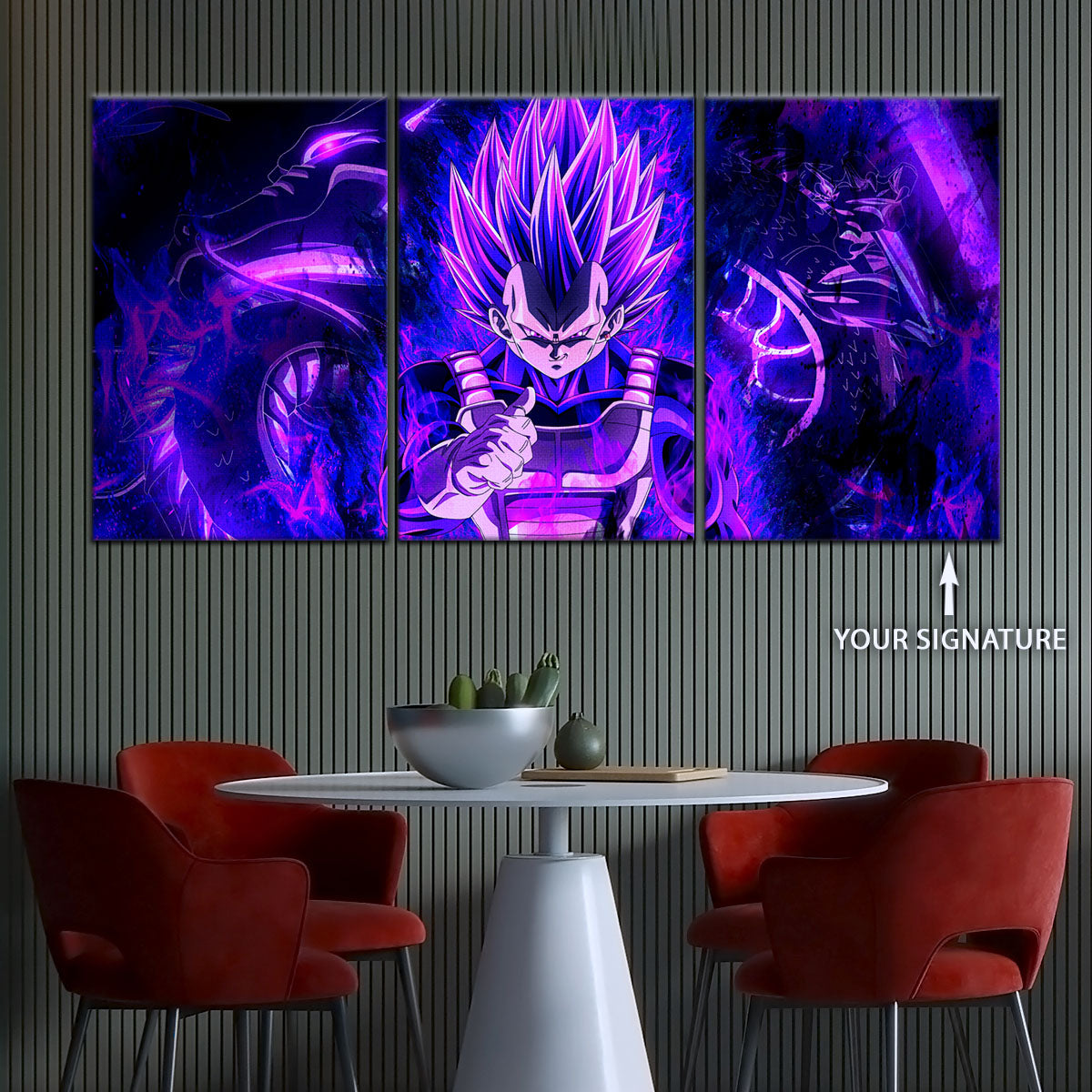 Dragon Ball Super Canvas Wall Art - DR5112 - Ultra Ego Vegeta