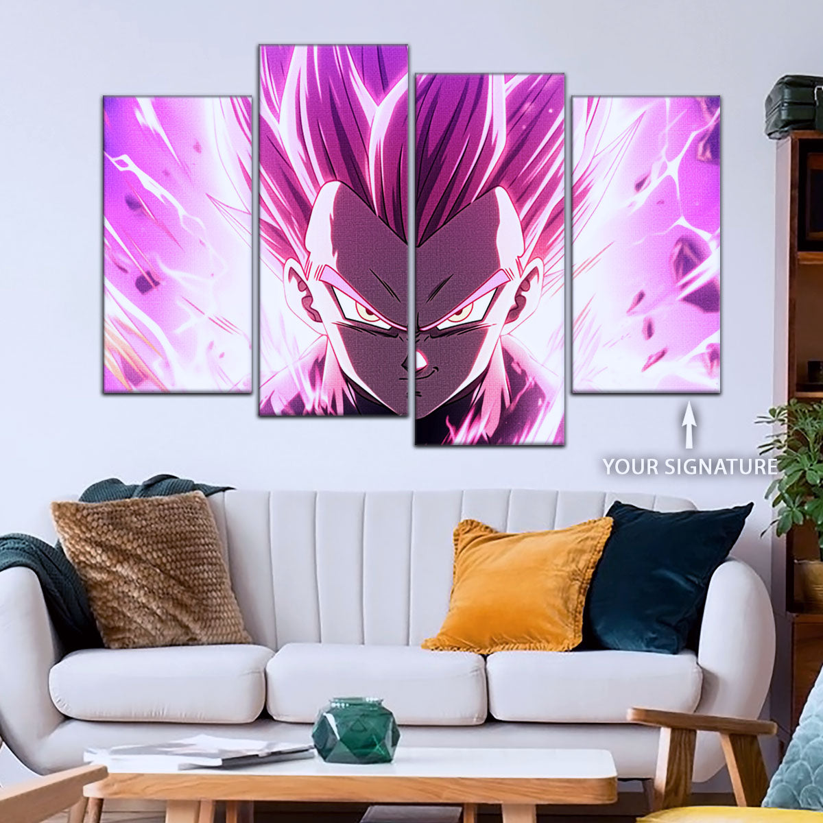 Dragon Ball Super Canvas Wall Art - DR5126 - Ultra Ego Vegeta