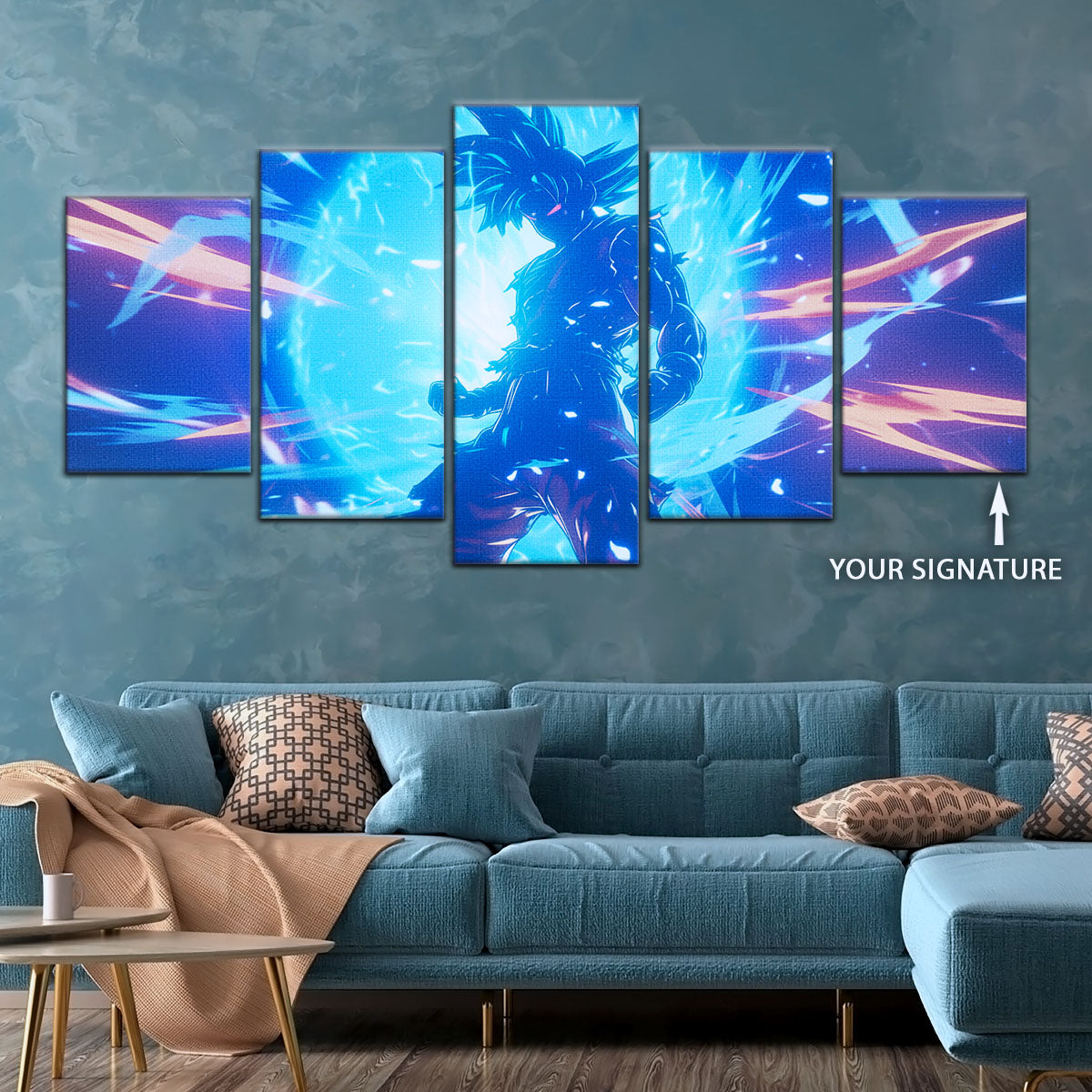 Dragon Ball Super Canvas Wall Art - DR5053 - Ultra Instinct Goku
