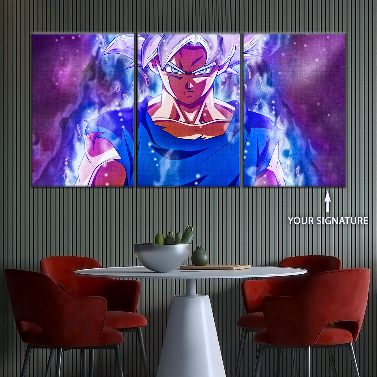 Dragon Ball Super Canvas Wall Art - DR5090 - Ultra Instinct Goku