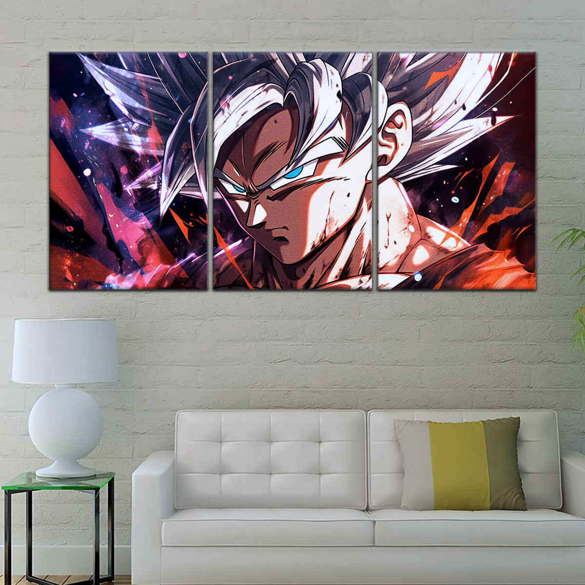 Dragon Ball Super Canvas Wall Art - DR5091 - Ultra Instinct Goku
