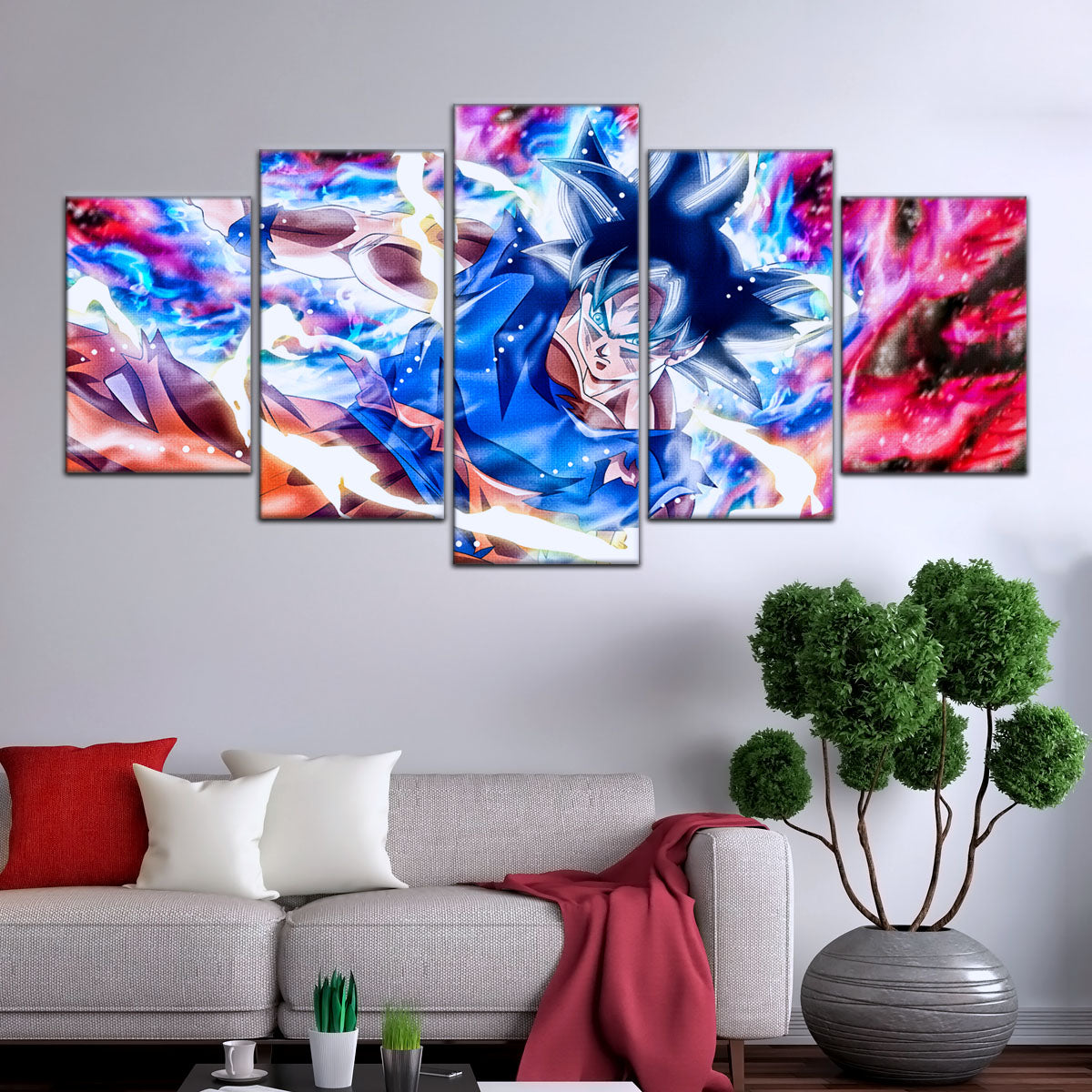 Dragon Ball Super Canvas Wall Art - DR5092 - Ultra Instinct Goku