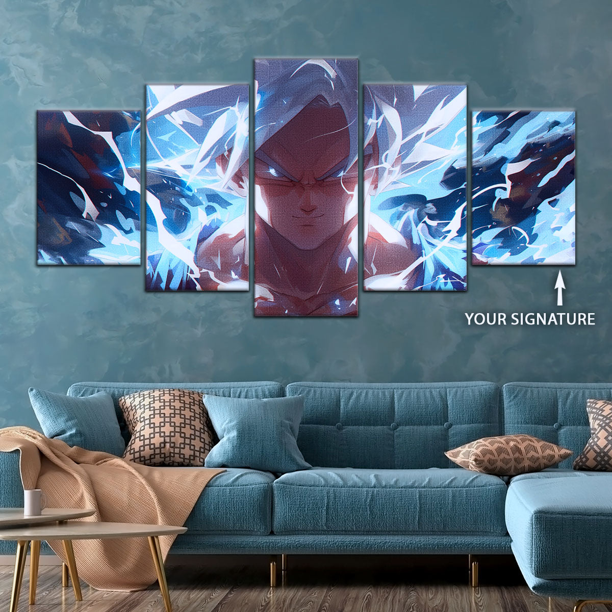 Dragon Ball Super Canvas Wall Art - DR5095 - Ultra Instinct Goku
