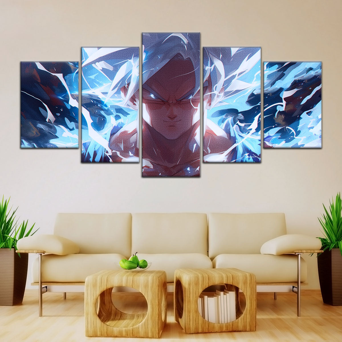 Dragon Ball Super Canvas Wall Art - DR5095 - Ultra Instinct Goku