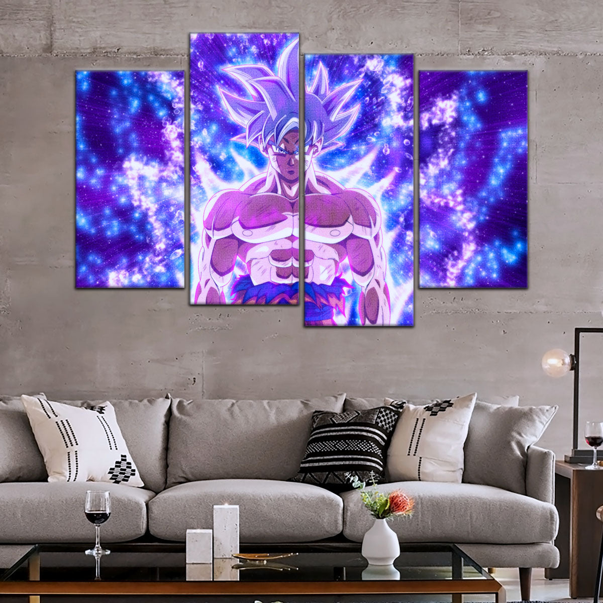 Dragon Ball Super Canvas Wall Art - DR5098 - Ultra Instinct Goku