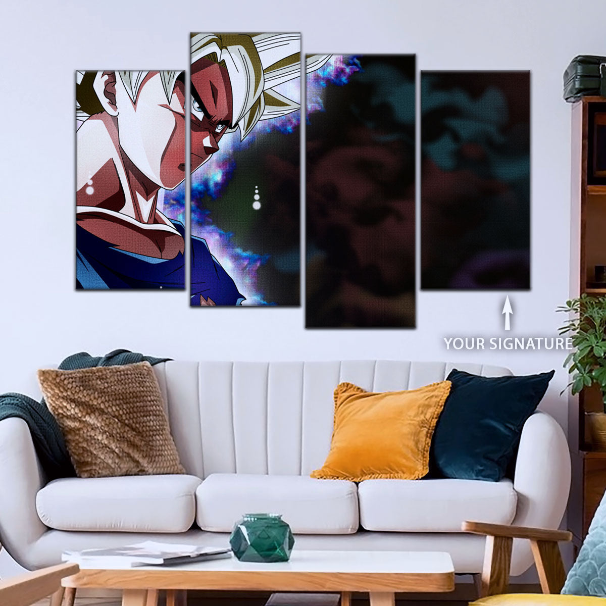 Dragon Ball Super Canvas Wall Art - DR5101 - Ultra Instinct Goku
