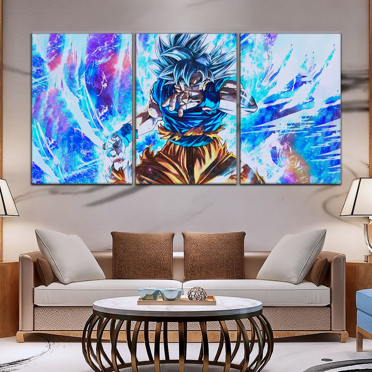 Dragon Ball Super Canvas Wall Art - DR5114 - Ultra Instinct Goku