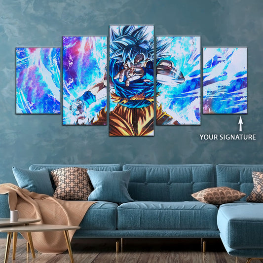 Dragon Ball Super Canvas Wall Art - DR5114 - Ultra Instinct Goku