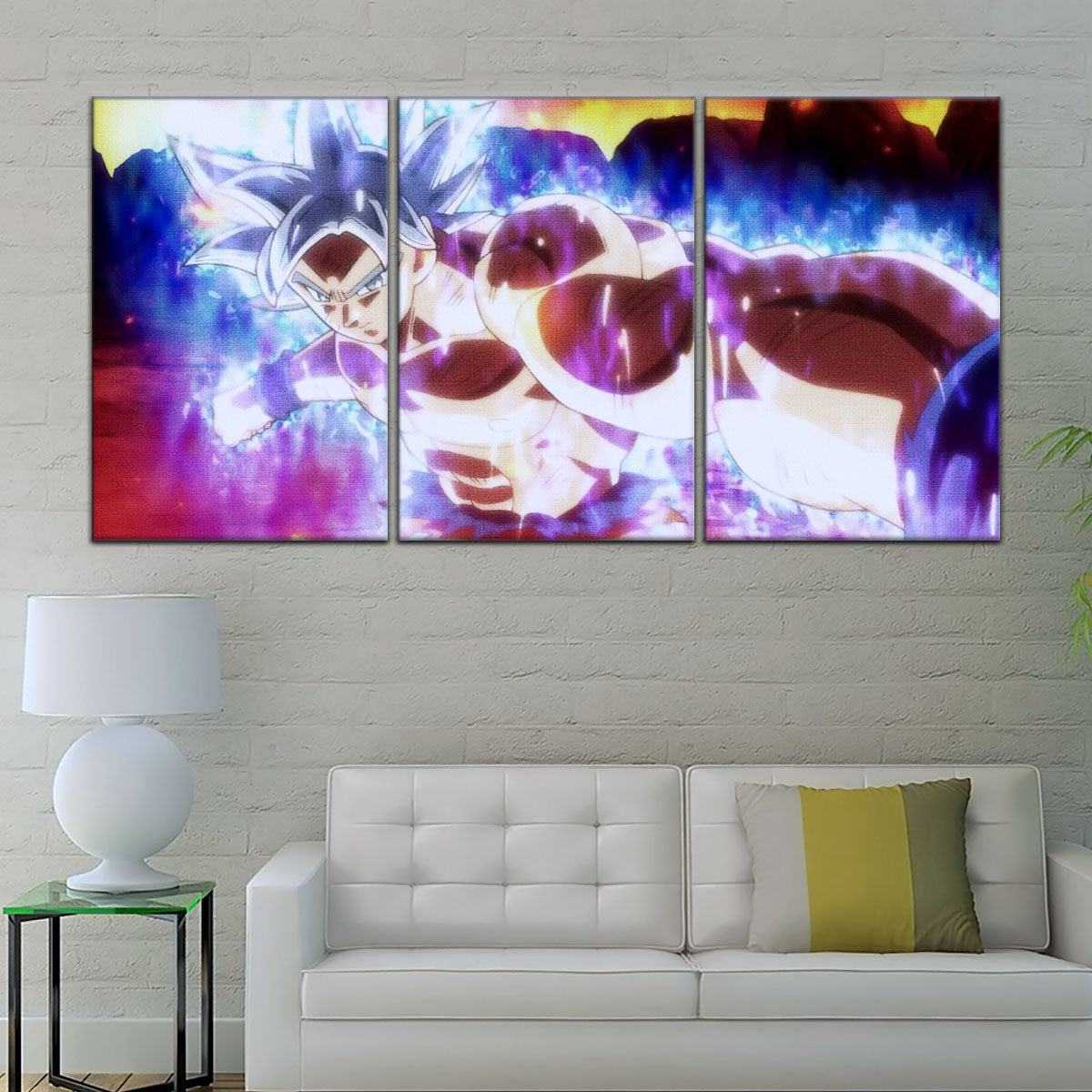 Dragon Ball Super Canvas Wall Art - DR5100 - Ultra Instinct Goku