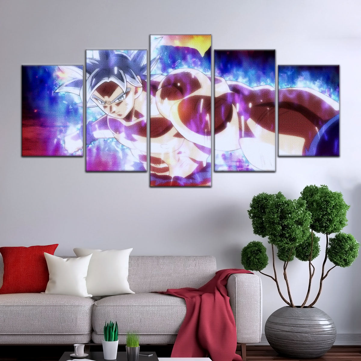 Dragon Ball Super Canvas Wall Art - DR5100 - Ultra Instinct Goku