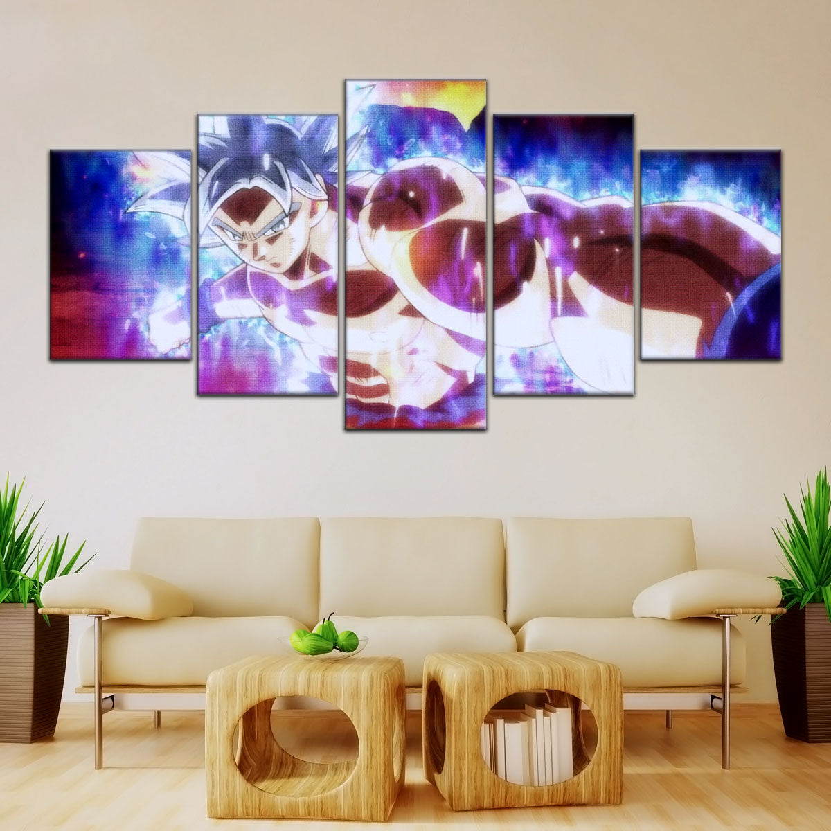 Dragon Ball Super Canvas Wall Art - DR5100 - Ultra Instinct Goku