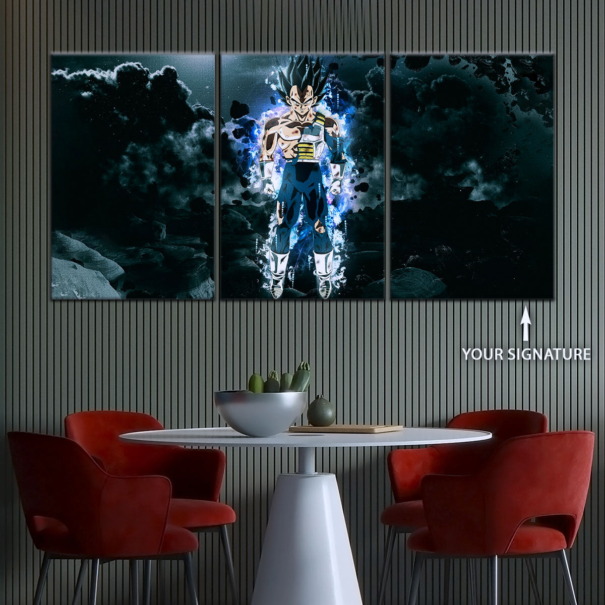 Dragon Ball Super Canvas Wall Art - DR5103 - Ultra Instinct Vegeta