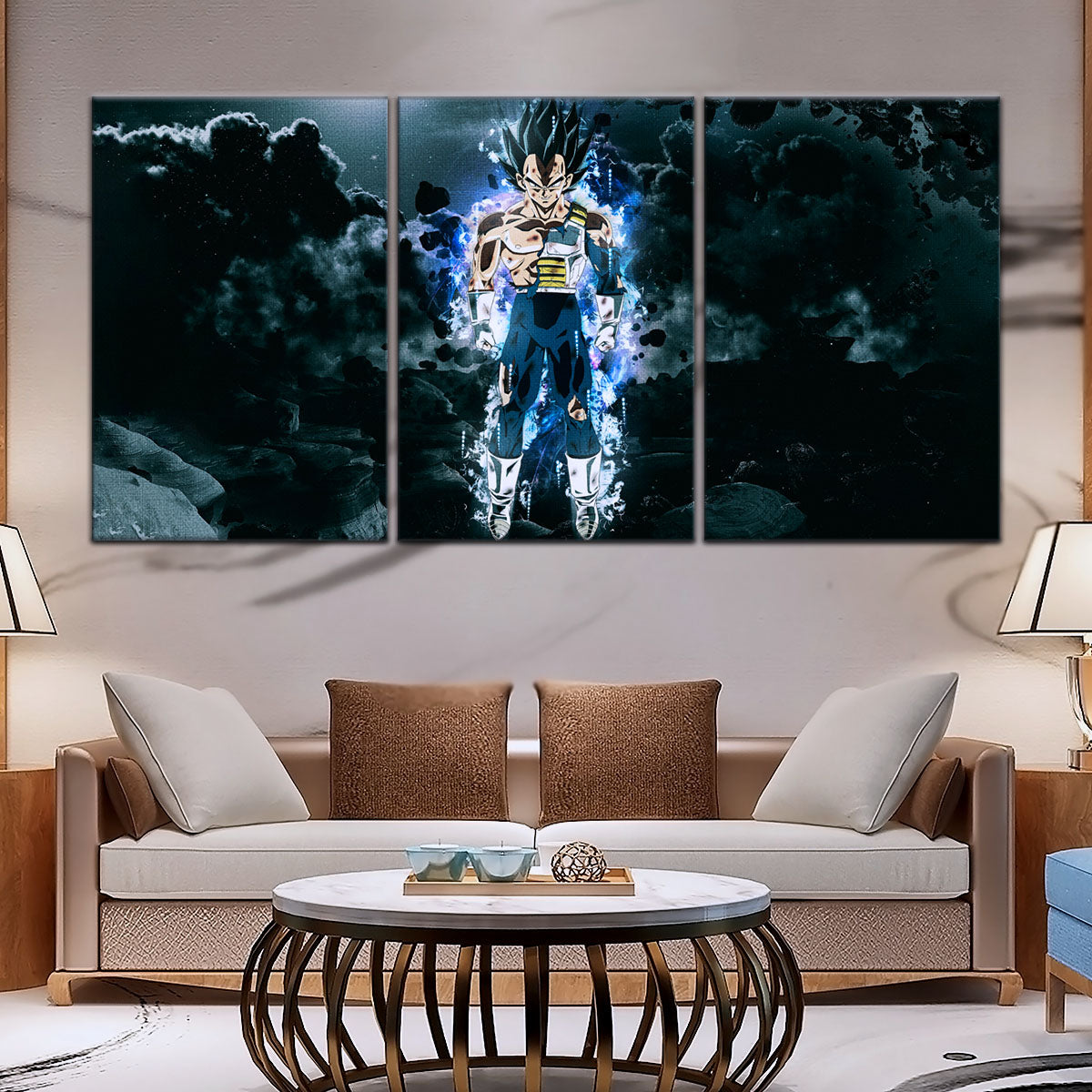 Dragon Ball Super Canvas Wall Art - DR5103 - Ultra Instinct Vegeta