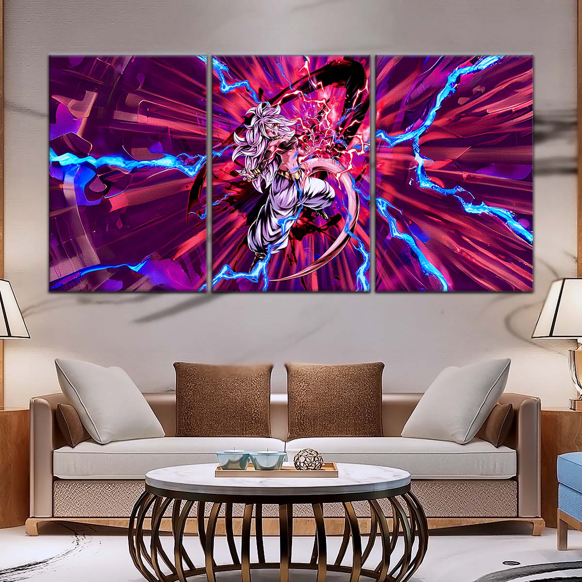 Dragon Ball Wall Art - DR5001 - Android 21 - Dragon Ball Fighter Z - Dragon Ball Poster - Dragon Ball Canvas
