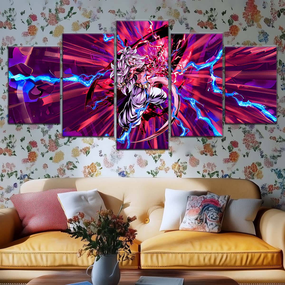 Dragon Ball Wall Art - DR5001 - Android 21 - Dragon Ball Fighter Z - Dragon Ball Poster - Dragon Ball Canvas