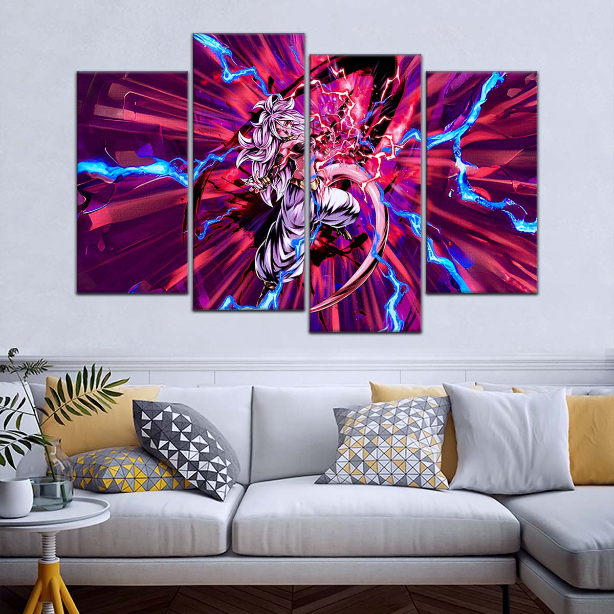 Dragon Ball Wall Art - DR5001 - Android 21 - Dragon Ball Fighter Z - Dragon Ball Poster - Dragon Ball Canvas