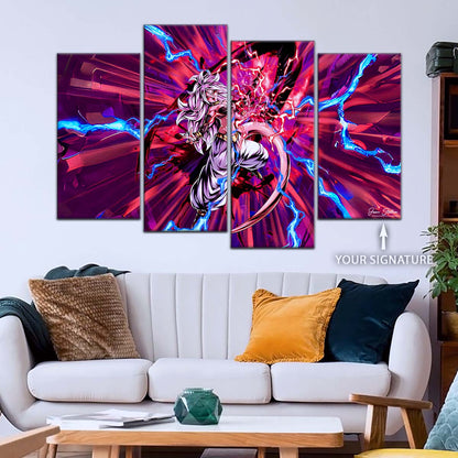 Dragon Ball Wall Art - DR5001 - Android 21 - Dragon Ball Fighter Z - Dragon Ball Poster - Dragon Ball Canvas