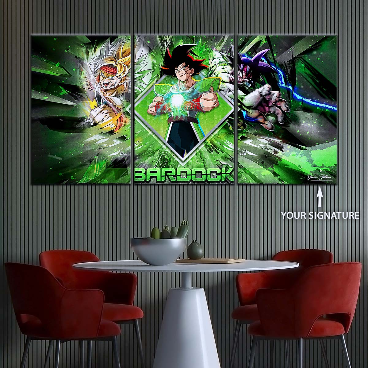 Dragon Ball Wall Art - DR5002 - Bardock - Dragon Ball Super - Dragon Ball Poster - Dragon Ball Canvas