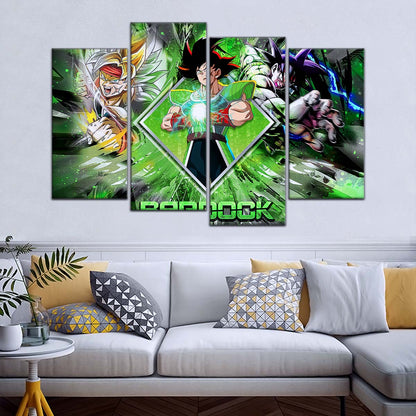 Dragon Ball Wall Art - DR5002 - Bardock - Dragon Ball Super - Dragon Ball Poster - Dragon Ball Canvas