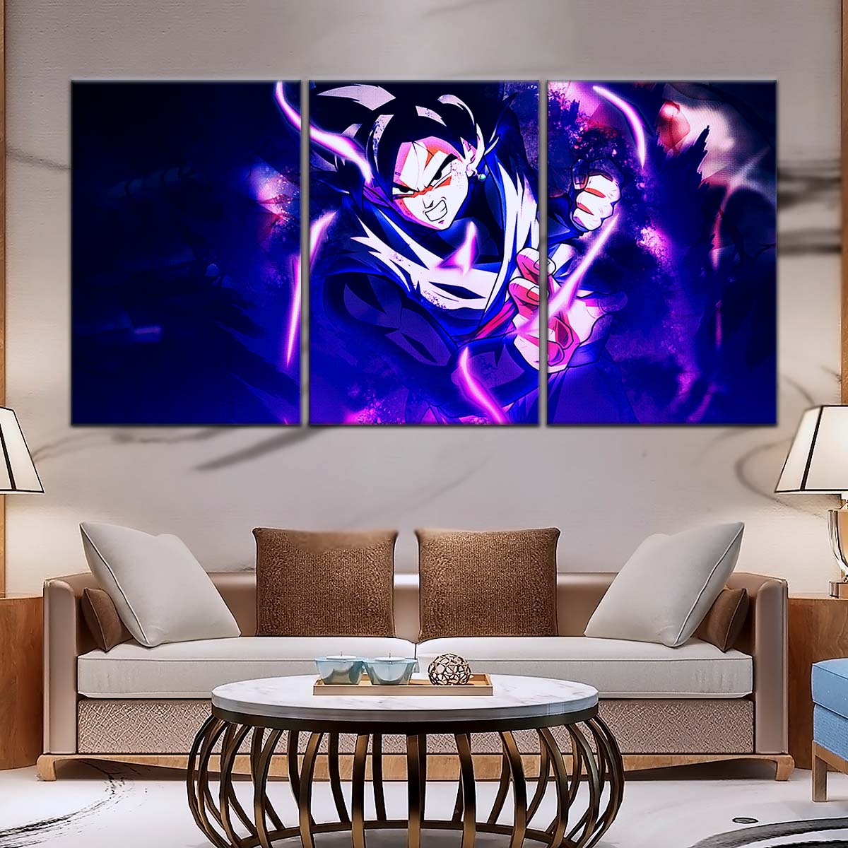 Dragon Ball Wall Art - DR5003 - Black Goku - Dragon Ball Super - Dragon Ball Poster - Dragon Ball Canvas