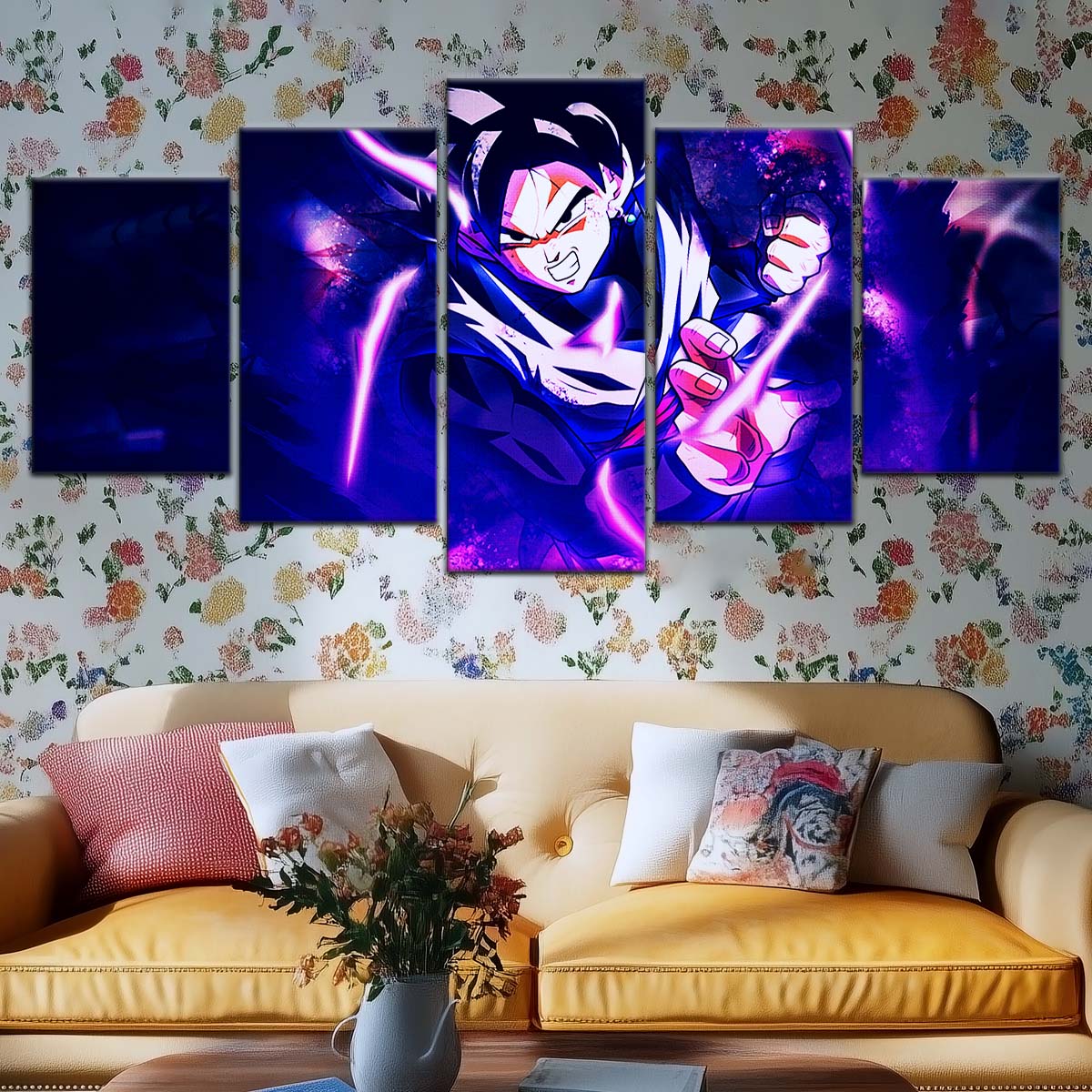 Dragon Ball Wall Art - DR5003 - Black Goku - Dragon Ball Super - Dragon Ball Poster - Dragon Ball Canvas