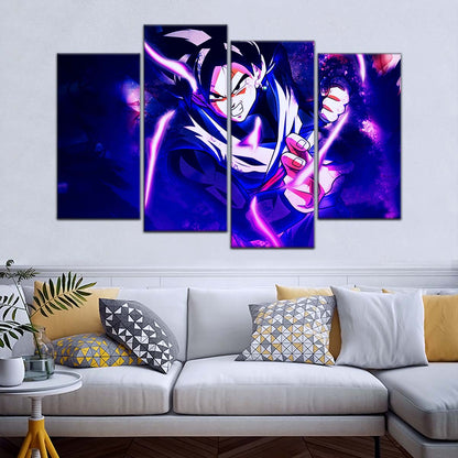 Dragon Ball Wall Art - DR5003 - Black Goku - Dragon Ball Super - Dragon Ball Poster - Dragon Ball Canvas
