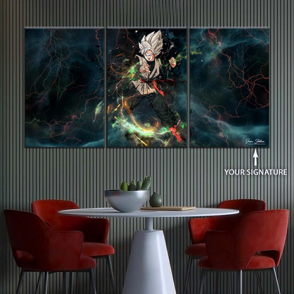 Dragon Ball Wall Art - DR5004 - Black Goku - Dragon Ball Super - Dragon Ball Poster - Dragon Ball Canvas