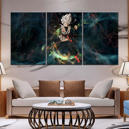 Dragon Ball Wall Art - DR5004 - Black Goku - Dragon Ball Super - Dragon Ball Poster - Dragon Ball Canvas