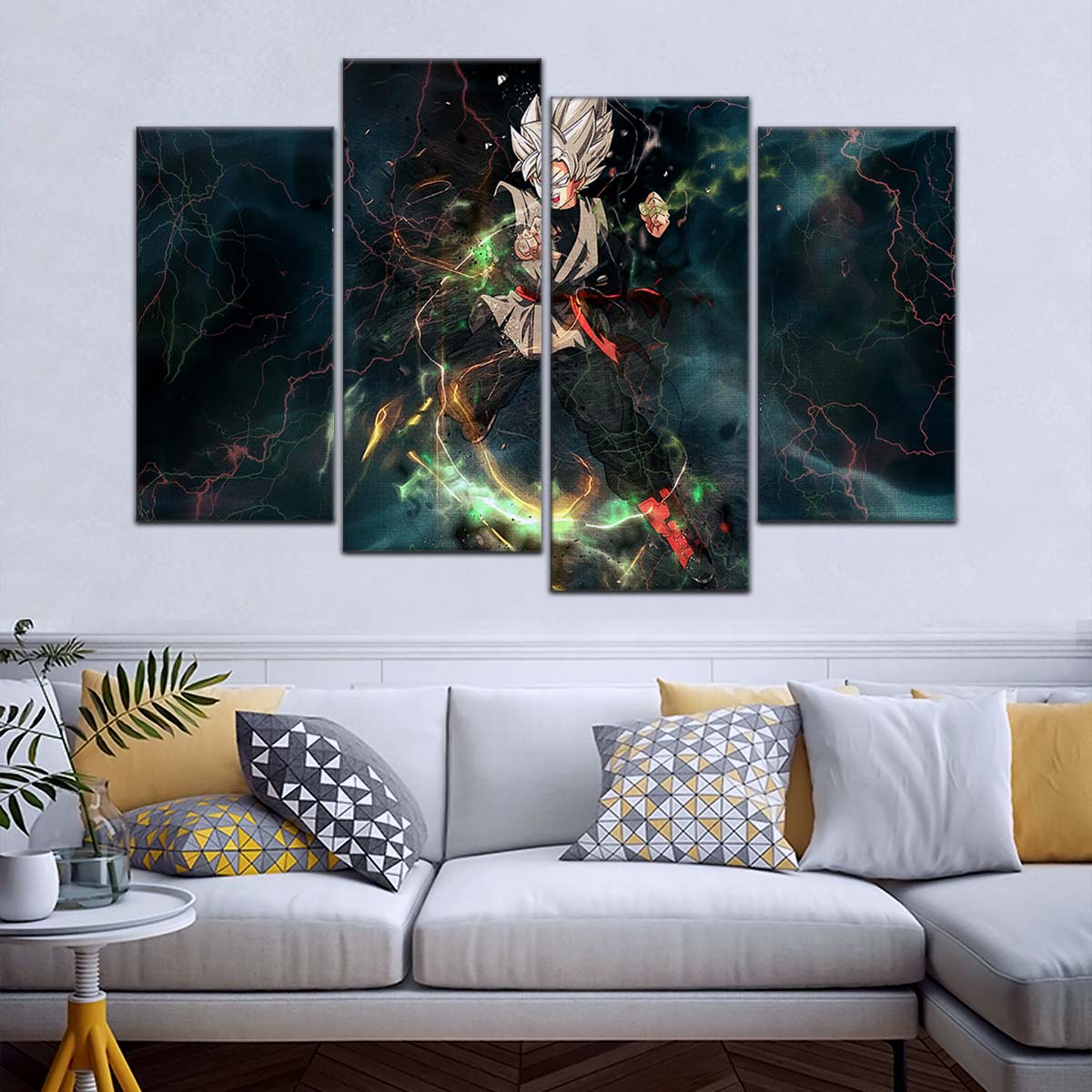 Dragon Ball Wall Art - DR5004 - Black Goku - Dragon Ball Super - Dragon Ball Poster - Dragon Ball Canvas