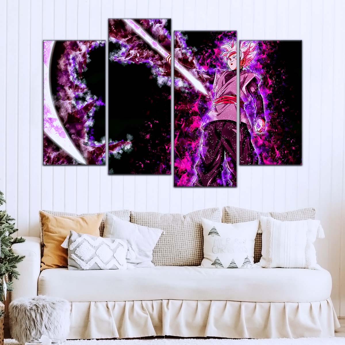 Dragon Ball Wall Art - DR5006 - Black Goku - Super Saiyan Rose - Dragon Ball Super - Dragon Ball Poster - Dragon Ball Canvas