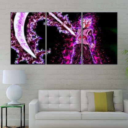 Dragon Ball Wall Art - DR5006 - Black Goku - Super Saiyan Rose - Dragon Ball Super - Dragon Ball Poster - Dragon Ball Canvas