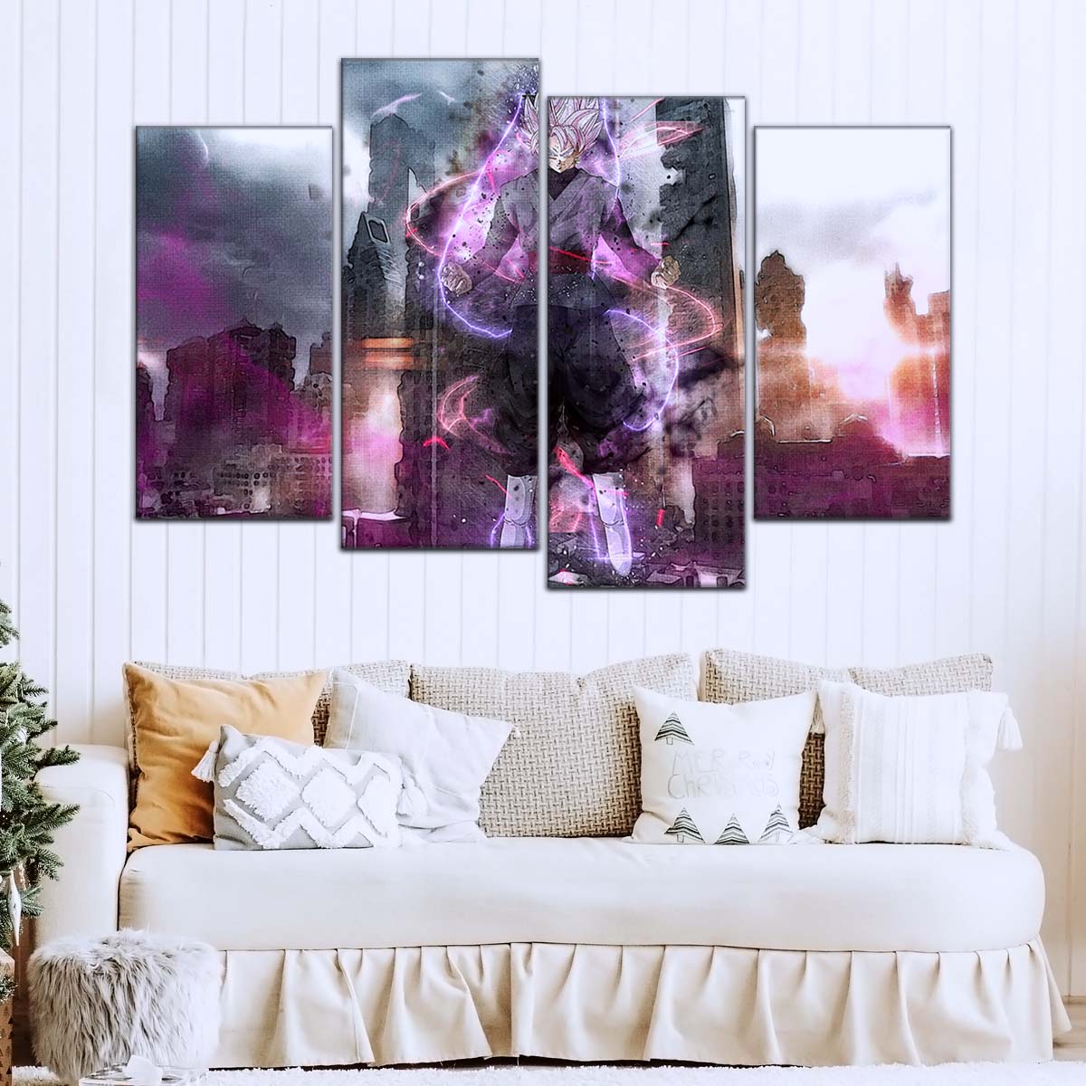 Dragon Ball Wall Art - DR5008 - Black Goku - Super Saiyan Rose - Dragon Ball Super - Dragon Ball Poster - Dragon Ball Canvas