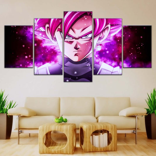 Dragon Ball Wall Art - DR5011 - Black Goku - Super Saiyan Rose - Dragon Ball Super - Dragon Ball Poster - Dragon Ball Canvas