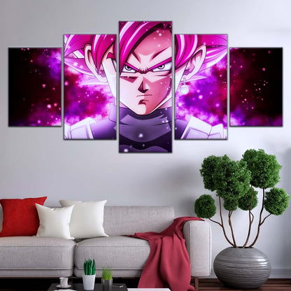 Dragon Ball Wall Art - DR5011 - Black Goku - Super Saiyan Rose - Dragon Ball Super - Dragon Ball Poster - Dragon Ball Canvas