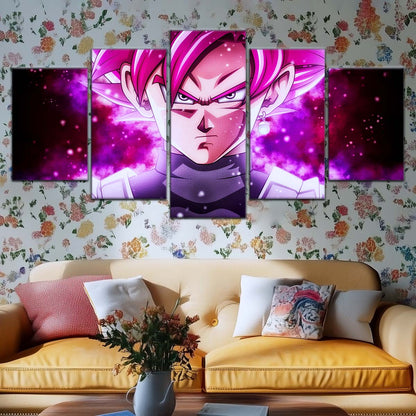 Dragon Ball Wall Art - DR5011 - Black Goku - Super Saiyan Rose - Dragon Ball Super - Dragon Ball Poster - Dragon Ball Canvas