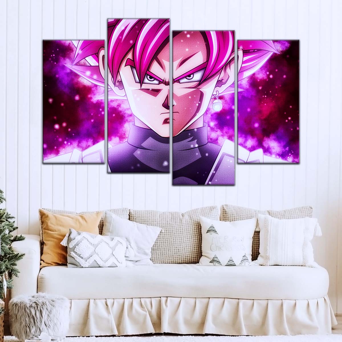 Dragon Ball Wall Art - DR5011 - Black Goku - Super Saiyan Rose - Dragon Ball Super - Dragon Ball Poster - Dragon Ball Canvas