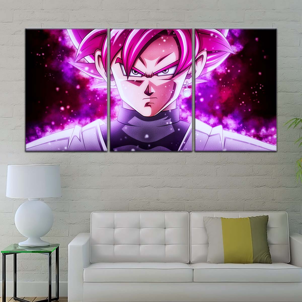 Dragon Ball Wall Art - DR5011 - Black Goku - Super Saiyan Rose - Dragon Ball Super - Dragon Ball Poster - Dragon Ball Canvas