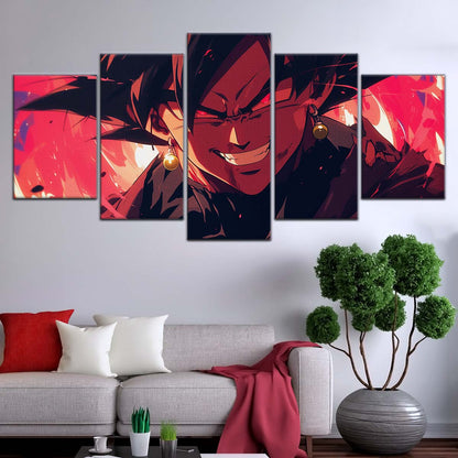 Dragon Ball Wall Art - DR5013 - Black Goku Fury - Dragon Ball Super - Dragon Ball Poster - Dragon Ball Canvas