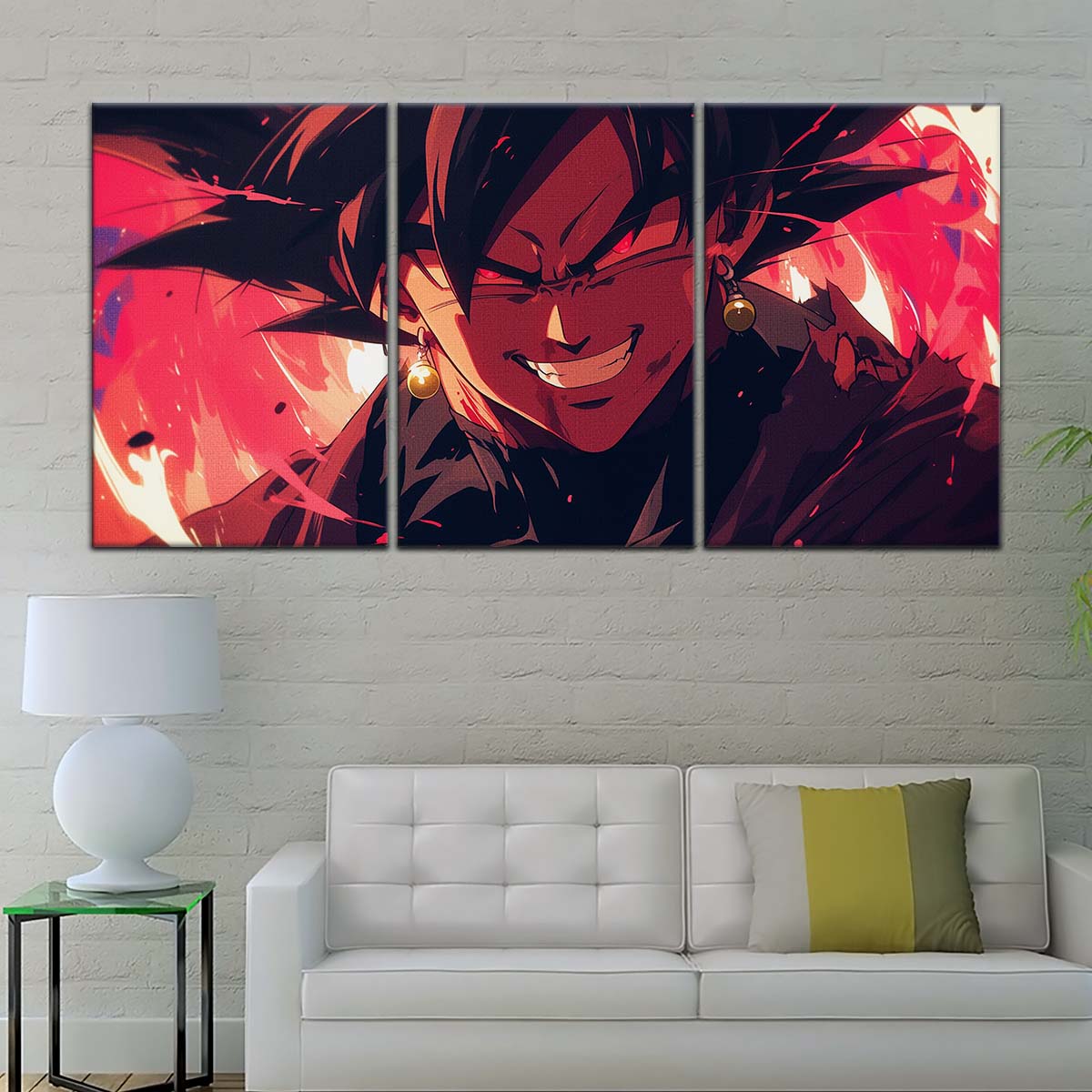 Dragon Ball Wall Art - DR5013 - Black Goku Fury - Dragon Ball Super - Dragon Ball Poster - Dragon Ball Canvas